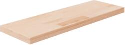 vidaXL kezeletlen tömör tölgyfa polclap 60x20x2, 5 cm (342935) - vidaxl