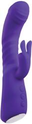Adam & Eve Vibrator Iepuras Vibrating & Thrusting & Warming, Silicon, USB, Mov, 21.8 cm Vibrator