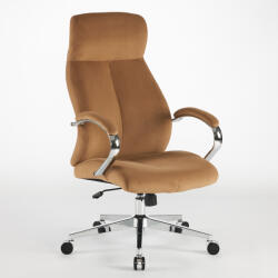  Főnöki irodai szék, forgószék világosbarna (RT556-LIGHT BROWN)