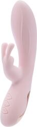 Blush Novelties Vibrator Iepuras Morgan, 10 Moduri Vibratii, Silicon, USB, Roz, 19.7 cm Vibrator