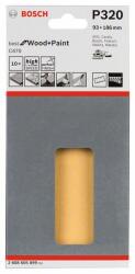 Bosch C470 csiszolópapír (10 db) 93 x 186 mm, 40 2608605253 (2608605253)