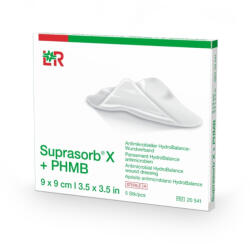 SUPRASORB X +PHMB 9 cm x 9 cm