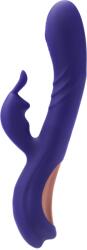 Blush Novelties Vibartor Iepuras Harper Midnight, 10 Moduri Vibratii, Silicon, USB, Mov, 22.2 cm Vibrator