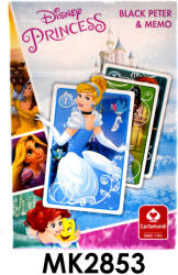 Disney Memória kártya, Hercegnők , MINI, Fekete Péter (21205)