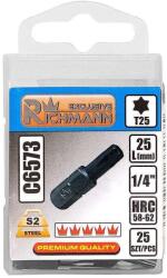 RICHMANN Exclusive Torx Bit készlet - T15x25 mm - 25 db (MCTART-C6571)