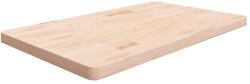 vidaXL kezeletlen tömör fa fürdőszobai pult 100 x 60 x 4 cm (342952)