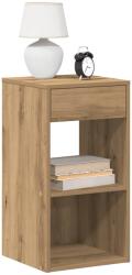 vidaXL éjjeliszekrények fiókkal 2 db artisan tölgy 35x34x66, 5 cm (858730)