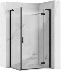 Zuhanykabin REA Hugo Black 100x80 (53905)