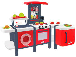 Mochtoys Konyha Játék - 28 db Kiegészítővel - Piros (PLH5907442118551)