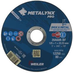 Metalynx PRO INOX vágókorong 125x2, 0x22, 2 20A36P-BF (010103-0018) - szerszamplusz