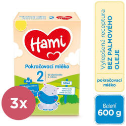 Hami 3x HAMI 2 Folytatódó tej 600 g