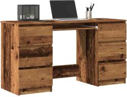 vidaXL Antik Fa Íróasztal - 6 Fiók - 140x50x77 cm (855960)