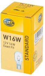 HELLA W16W Halogén Izzó - 12V 16W - W2.1x9.5d (AH312)