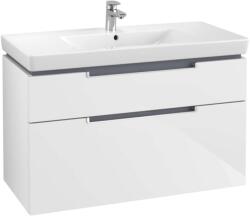 Villeroy & Boch Subway 2.0 fürdőszobai alsószekrény 2 fiókos white wood A91500E8 (SUBWAY-A91500E8)