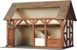 Walachia Set de constructie arhitectura, Walachia, Grajdul animalelor, 154 piese din lemn