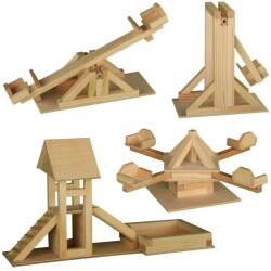 Walachia Set de construit, Walachia, Loc de joaca, 176 piese din lemn