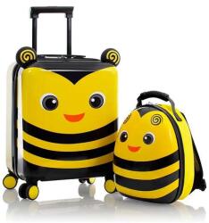  4 kerekű ABS bőrönd hátizsákkal - Bumble Bee (665556051229)