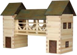Walachia Set de constructie arhitectura, Walachia, Pod, 259 piese din lemn