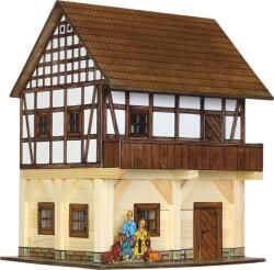 Walachia Set de constructie arhitectura, Walachia, Granar cu grinzi, 115 piese din lemn
