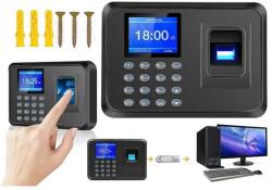 Biometrikus Ujjlenyomat-olvasó Beléptető Rendszer - 2, 4" LCD (410320)