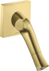 Hansgrohe AXOR Starck Organic falsík alatti kétkaros mosdó csaptelep 18, 7 cm-es kifolyóval, szálcsiszolt sárgaréz hatású 12015950 (12015950)