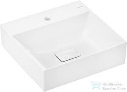 Hansgrohe XEVOLOS E Smartclean 50x48 cm-es fali mosdó 1 csaplyukkal, nem zárható leeresztővel, fehér 61088450 (61088450)