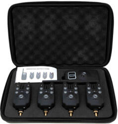  4+1 elektromos rádiós kapásjelző szett táskában (BBHR) (pepita-4073530)