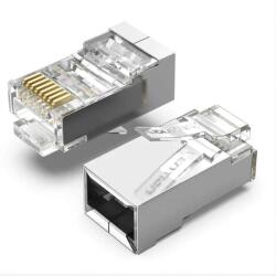  Vention UTP (Cat. 6A , RJ45, átlátszó) 100db, csatlakozó (IDGR0-100)