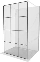 Mexen Kioto Walk-In Zuhanyfal - 120x200 cm - Fekete (5907709133082)