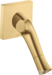 Hansgrohe AXOR Starck Organic falsík alatti kétkaros mosdó csaptelep 18, 7 cm-es kifolyóval, szálcsiszolt arany hatású 12015250 (12015250)