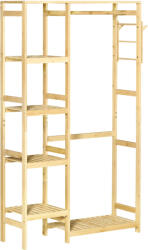 Homcom Ruhatartó 90x30x155cm