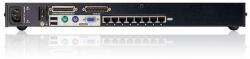 ATEN ALTUSEN - 8-portos KVM Kapcsoló - Cat5 - Nagy Sűrűségű (KH1508A-AX-G)
