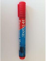 H-Tone Permanent Marker - Piros - Kerek Hegy 3mm