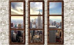  New York Panoráma Fotótapéta - 4 részes XL Falikép (83759)