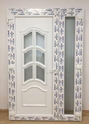  Kétszárnyas Athén Műanyag Bejárati Ajtó 138x208