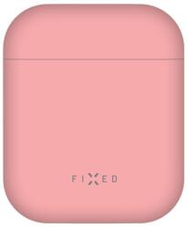 FIXED Ultravékony szilikon tok Silky Apple Airpods 1 és 2. -höz, pink FIXSIL-753-PI (FIXSIL-753-PI)