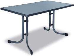 DAJAR PIZARRA Összecsukható Kerti Asztal - Fém - 115x70 cm