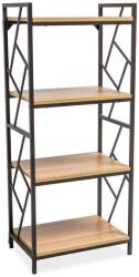 Signal TABLO R4 Polcrendszer - Fém és Fa - 140x60x40 cm (TABLOR3)