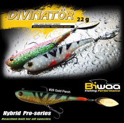 Biwaa DIVINATOR MEDIUM 18cm 35gr 30 Silver Zander (B000994) - koi-farm