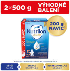 NUTRILON 5 Advanced kisgyermektej 1 kg, 35+