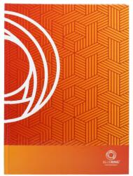 Bluering Beírókönyv A4, 192lap, keményfedeles, egyszínű, Bluering kockás (52333) - tonerpiac