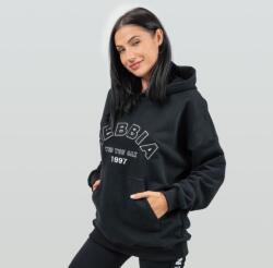 NEBBIA Hanorac pentru femei Oversize Gym Rat Black L