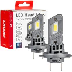 AMiO -03946 X5 Winger H7 Canbus 6000K sorozatú Led izzó