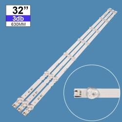  Háttérvilágítás LG 32coll 7LED 3V 3db/csomag