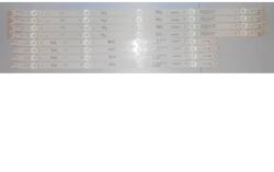 LG LED-TV366 Háttérvilágítás LG 49coll LED TV-be 5+4LED 8db/cs (4R+4L)