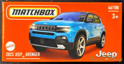 Mattel - 2023 Jeep Avenger - Kisautó papírdoboz (HVP83)