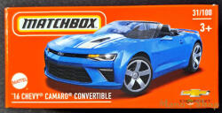 Mattel - '16 Chevy Camaro Convertible - Kisautó papírdobozban (HVR28)