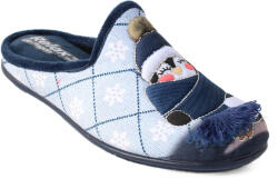 Relax női szobapapucs pingvin figurával W24-959_BLUE 07464