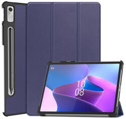 Lenovo Tab P11 Pro (11.2) (2. generáció) TB-132FU, mappa tok, Trifold, érintőceruza tartó, sötétkék - tok-shop