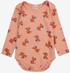 Bobo Choses gyerek body Hungry Squirrel 224AB009 - narancssárga 80